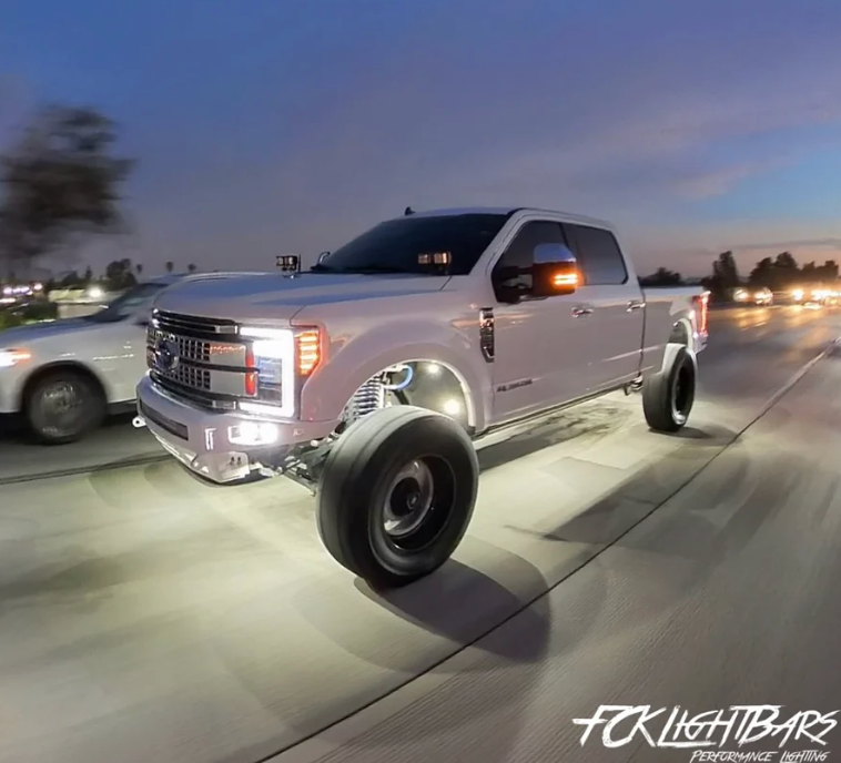 FCK Pure White Rock Light Kits