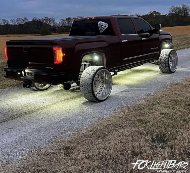 FCK Pure White Rock Light Kits