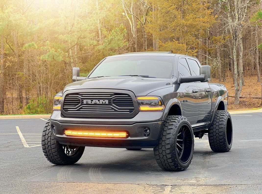 6 MODES SERIES 42-52 INCH WHITE&AMBER CURVED OFF ROAD LED LIGHT BAR