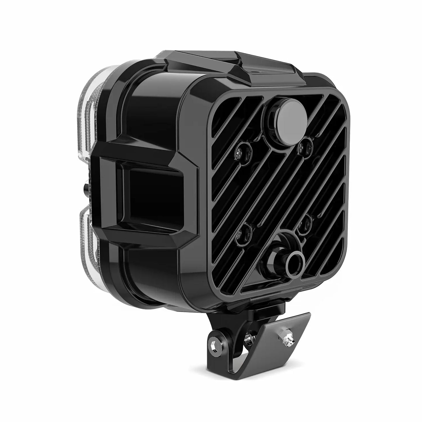 LOYO 4 Inch 90W LED Driving Lights with Amber DRL